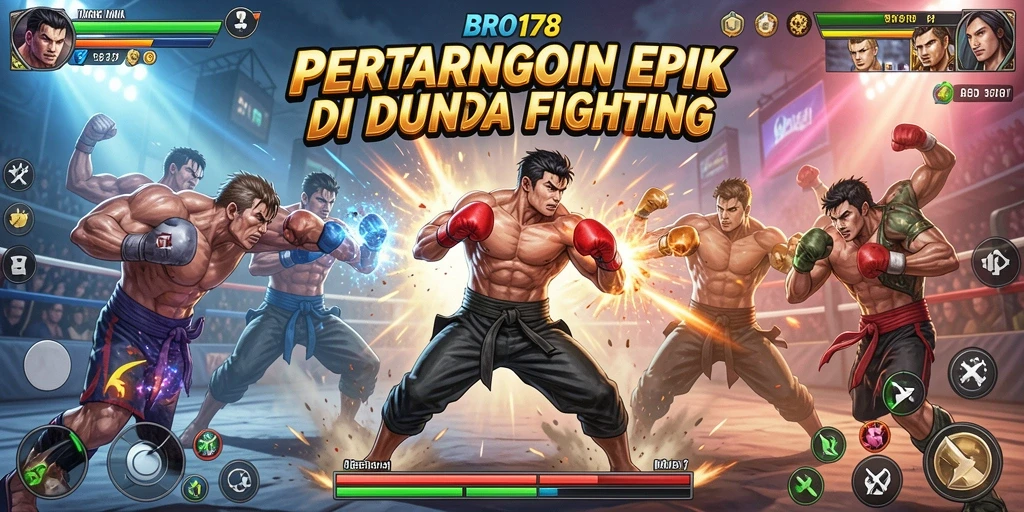 Tampilan pertarungan intens dalam BRO178 dengan aksi yang mendebarkan.