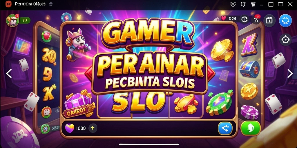 Screenshot utama GAMERP menampilkan gameplay Slot yang menegangkan.