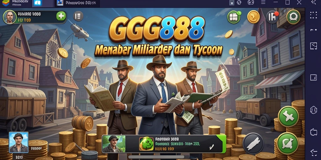 Tampilan gameplay GGG888 yang menarik dan menantang.
