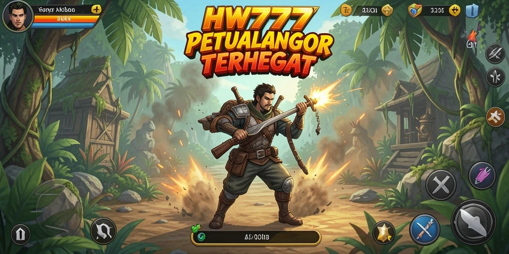 Gameplay HW777 yang menegangkan dengan aksi seru.