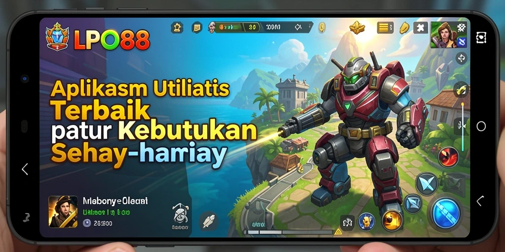 Tampilan antarmuka LPO88 yang sederhana dan fungsional.