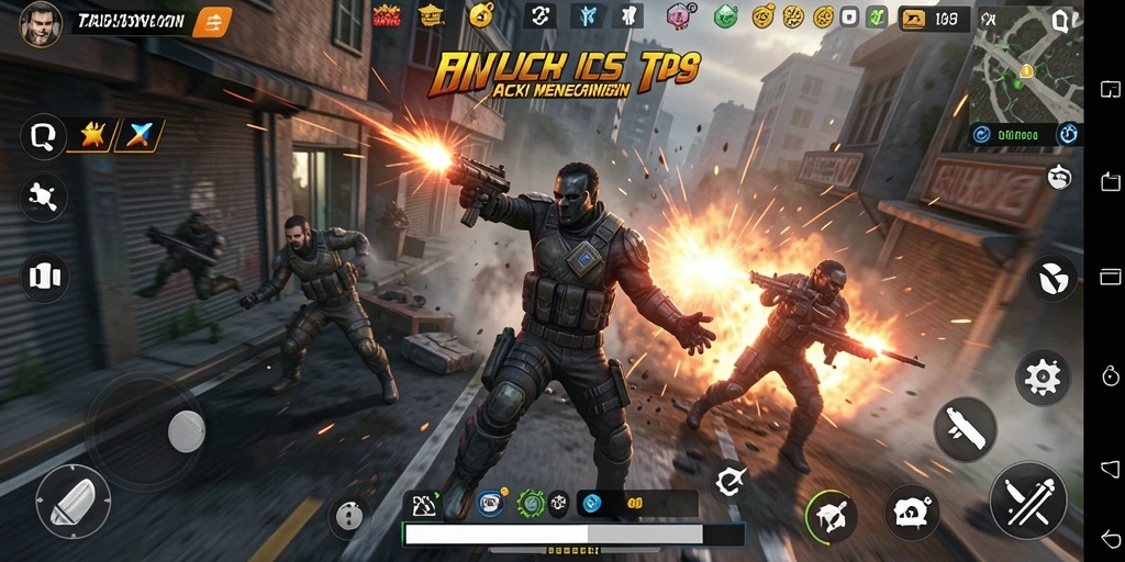TAPJOY menampilkan gameplay TPS yang seru dan mendebarkan.